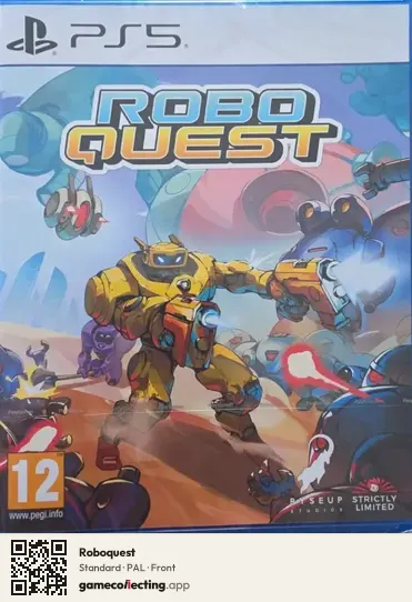Roboquest PlayStation 5, PAL box front