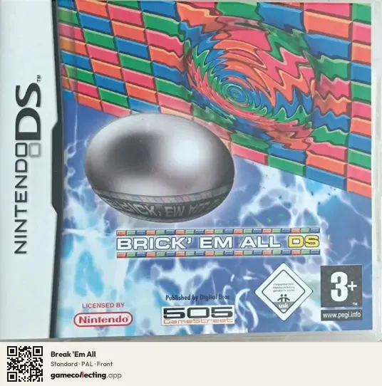 Break 'Em All Nintendo DS, PAL box front
