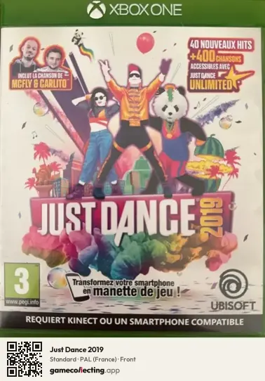 Just Dance 2019 Xbox One, France box front
