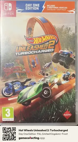 Hot Wheels Unleashed 2: Turbocharged Nintendo Switch, United Kingdom box front