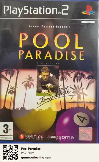 Pool Paradise PlayStation 2, PAL box front