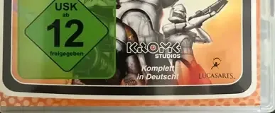 Star Wars: The Clone Wars: Republic Heroes, the USK square on its front