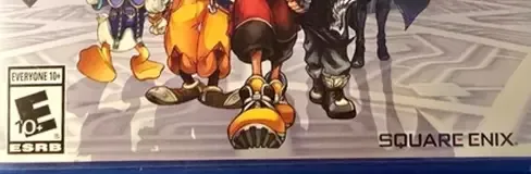 Kingdom Hearts HD 2.8 Final Chapter Prologue, the ESRB box on its front