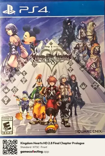 Kingdom Hearts HD 2.8 Final Chapter Prologue PlayStation 4, NTSC box front