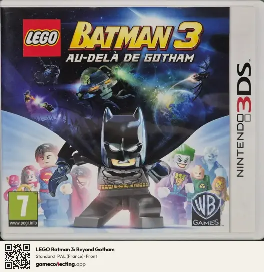 LEGO Batman 3: Beyond Gotham Nintendo 3DS, France box front