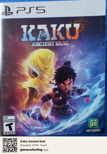 Kaku: Ancient Seal PlayStation 5, NTSC box front