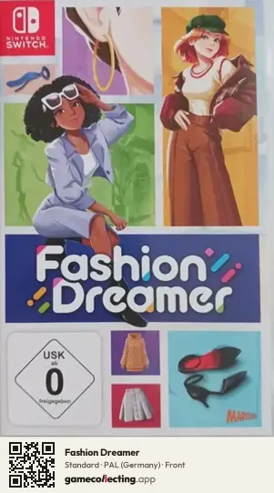 Fashion Dreamer Nintendo Switch, Germany box front