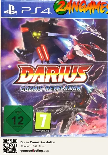 Darius Cozmic Revelation PlayStation 4, PAL box front
