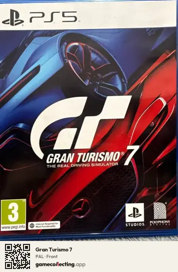Gran Turismo 7 PlayStation 5, PAL box front