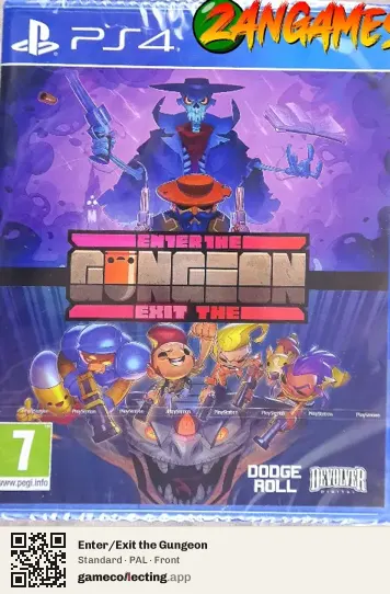Enter/Exit the Gungeon PlayStation 4, PAL box front