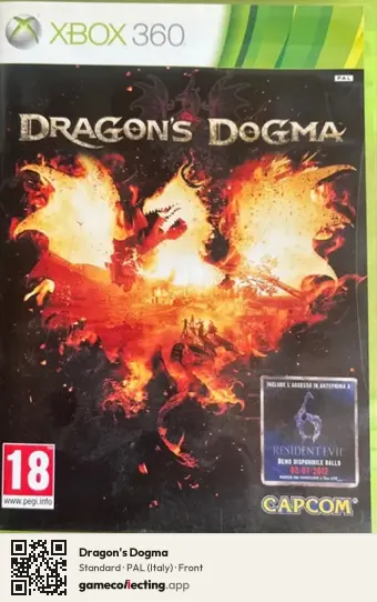 Dragon's Dogma Xbox 360, Italy box front
