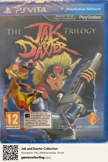 Jak and Daxter Collection PlayStation Vita, Netherlands box front