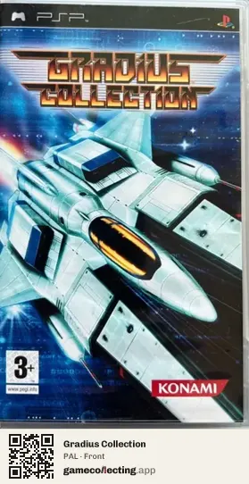 Gradius Collection PlayStation Portable, PAL box front