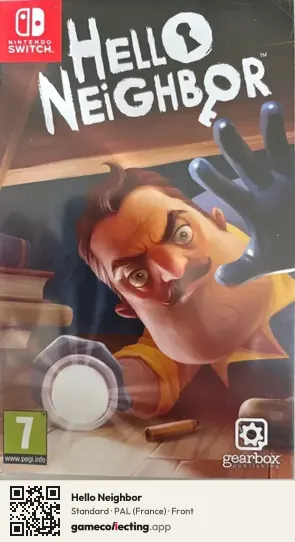 Hello Neighbor Nintendo Switch, France box front