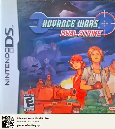 Advance Wars: Dual Strike Nintendo DS, PAL box front