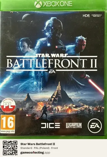 Star Wars Battlefront II Xbox One, Poland box front