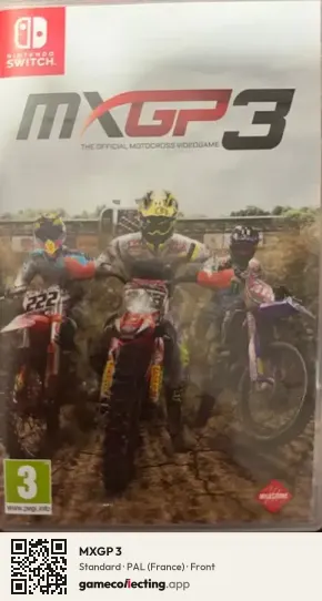 MXGP 3 Nintendo Switch, France box front