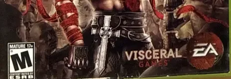 Dante's Inferno, the ESRB box on its front