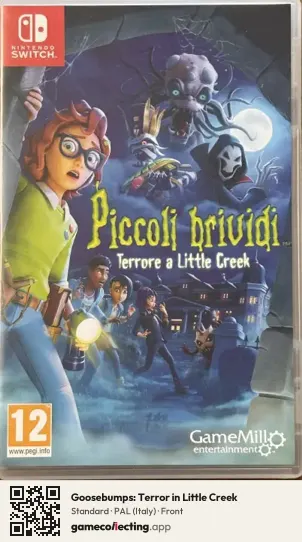 Goosebumps: Terror in Little Creek Nintendo Switch, Italy box front