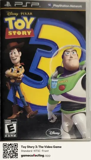 Toy Story 3: The Video Game PlayStation Portable, NTSC box front
