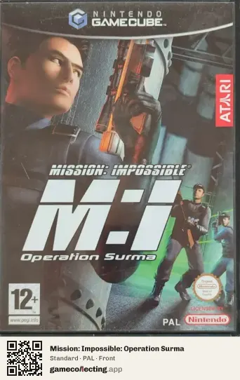 Mission: Impossible: Operation Surma Nintendo GameCube, PAL box front