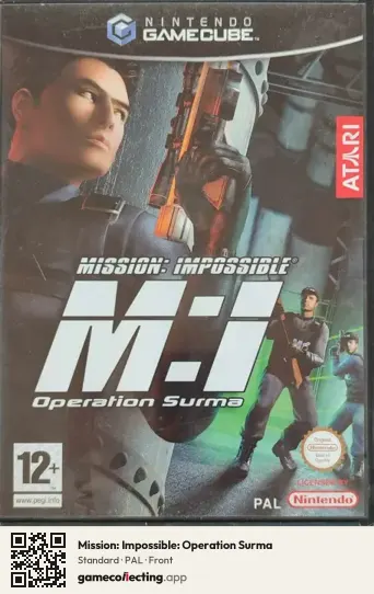 Mission: Impossible: Operation Surma Nintendo GameCube, PAL box front