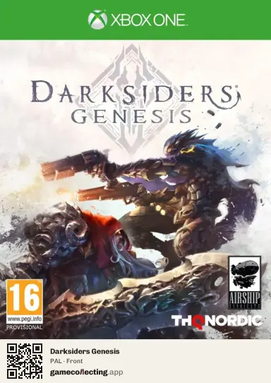 Darksiders Genesis Xbox One, PAL box front
