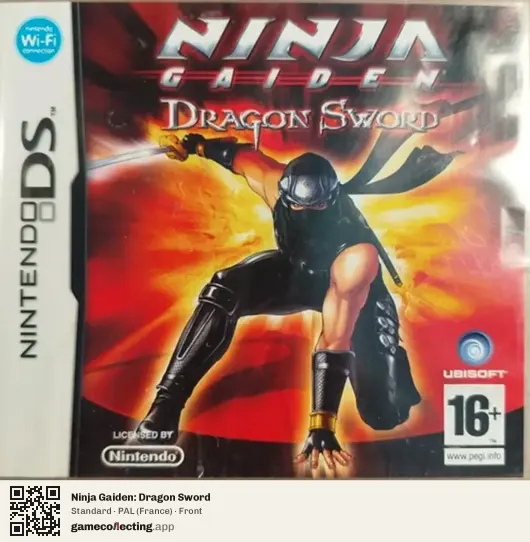 Ninja Gaiden: Dragon Sword Nintendo DS, France box front