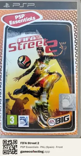 FIFA Street 2 PlayStation Portable, Spain box front