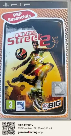 FIFA Street 2 PlayStation Portable, Spain box front