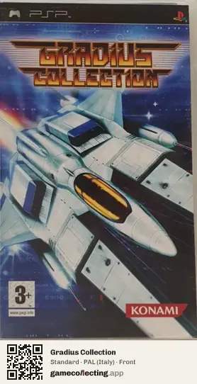 Gradius Collection PlayStation Portable, Italy box front