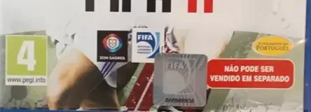 FIFA 11, the PEGI square on its front