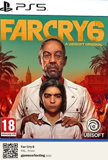 Far Cry 6 PlayStation 5, PAL box front