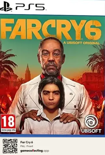 Far Cry 6 PlayStation 5, PAL box front