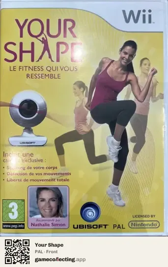 Your Shape Nintendo Wii, PAL box front