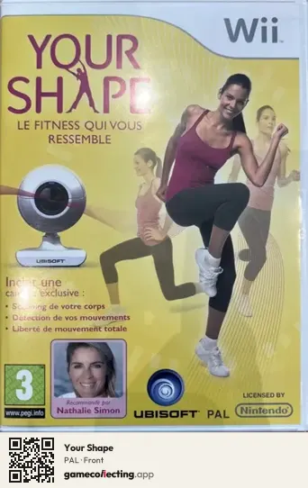 Your Shape Nintendo Wii, PAL box front