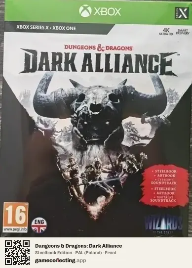Dungeons & Dragons: Dark Alliance Xbox One, Poland box front
