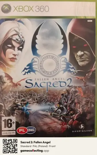 Sacred 2: Fallen Angel Xbox 360, Poland box front