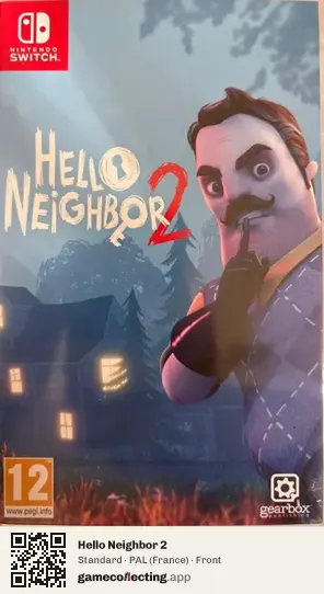 Hello Neighbor 2 Nintendo Switch, France box front
