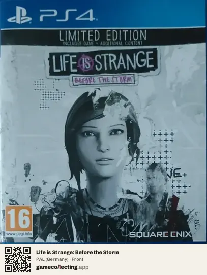 Life is Strange: Before the Storm PlayStation 4, Germany box front