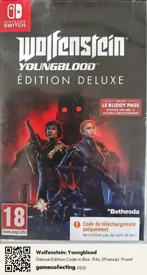 Wolfenstein: Youngblood Nintendo Switch, France box front