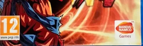 Dragon Ball Xenoverse, the PEGI square on its front