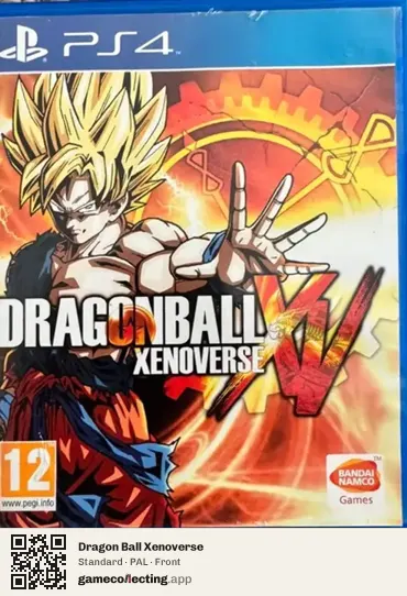 Dragon Ball Xenoverse PlayStation 4, PAL box front