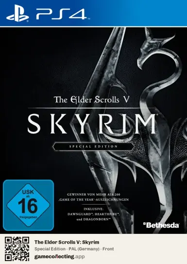 The Elder Scrolls V: Skyrim PlayStation 4, Germany box front