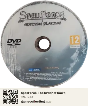 SpellForce: The Order of Dawn Computer, PAL disc