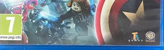 LEGO Marvel's Avengers, the PEGI square on its front