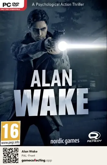 Alan Wake Computer, PAL box front
