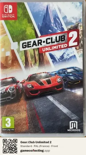 Gear.Club Unlimited 2 Nintendo Switch, France box front