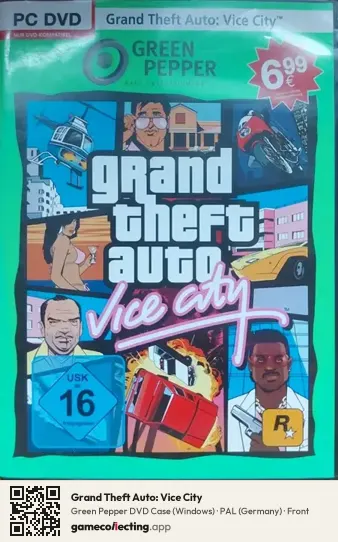 Grand Theft Auto: Vice City Computer, Germany box front
