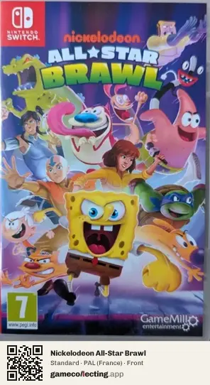 Nickelodeon All-Star Brawl Nintendo Switch, France box front